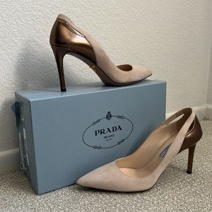 Prada heels size 38